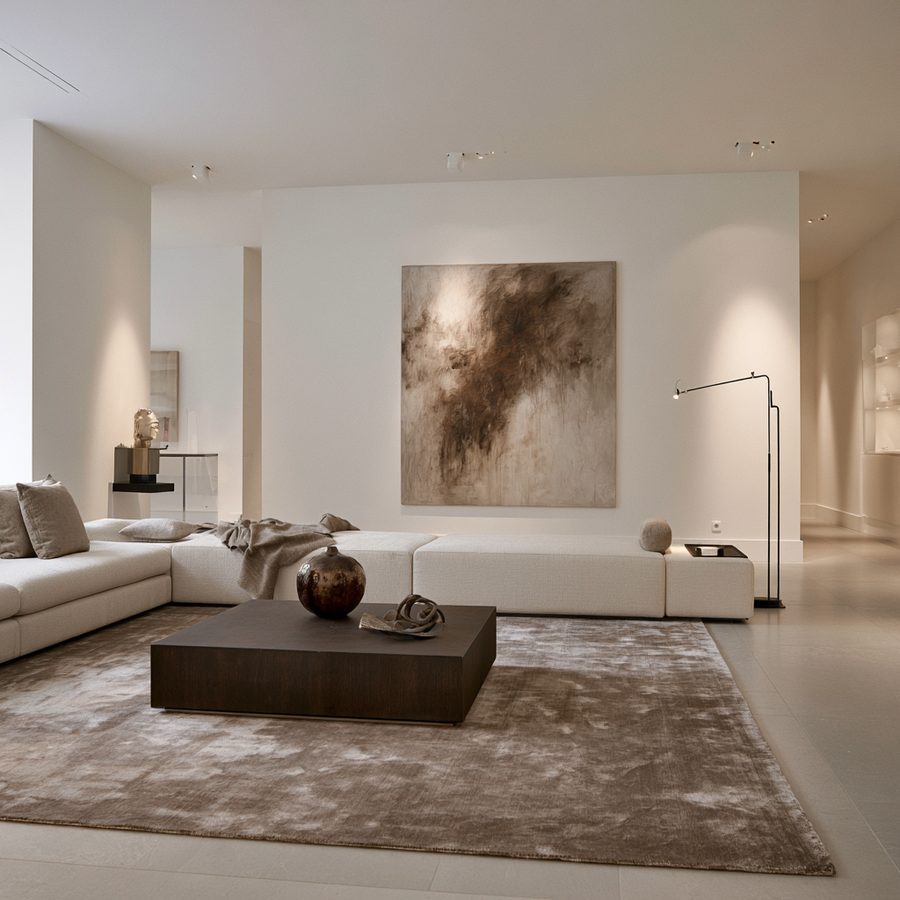 Modern interieur als referentie voor offerte
